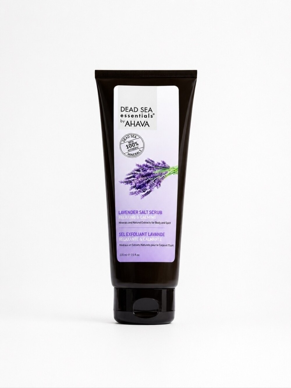 AHAVA Dead Sea Essentials Lavender Salt Scrub Relaxing & Calming (NEW/SEALED)
